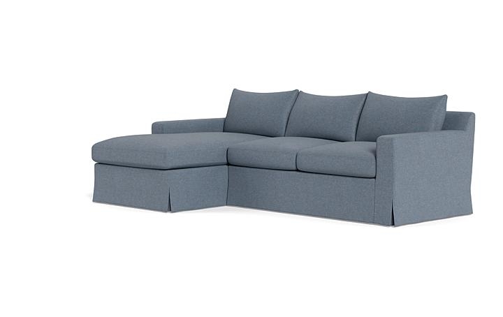 Sloan Slipcovered Left Chaise Sectional - Image 2
