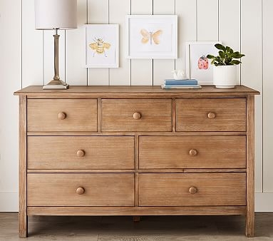 Kendall Extra-Wide Nursery Dresser, Weathered White, In-Home Delivery - Image 5