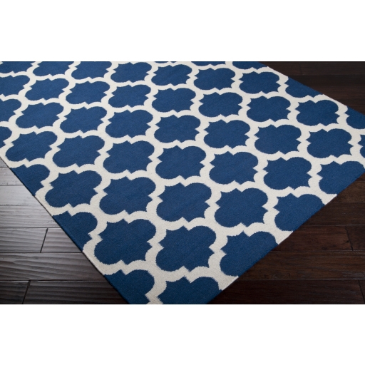 Frontier Blue Indoor 2' x 3' Handmade Rug - Image 2
