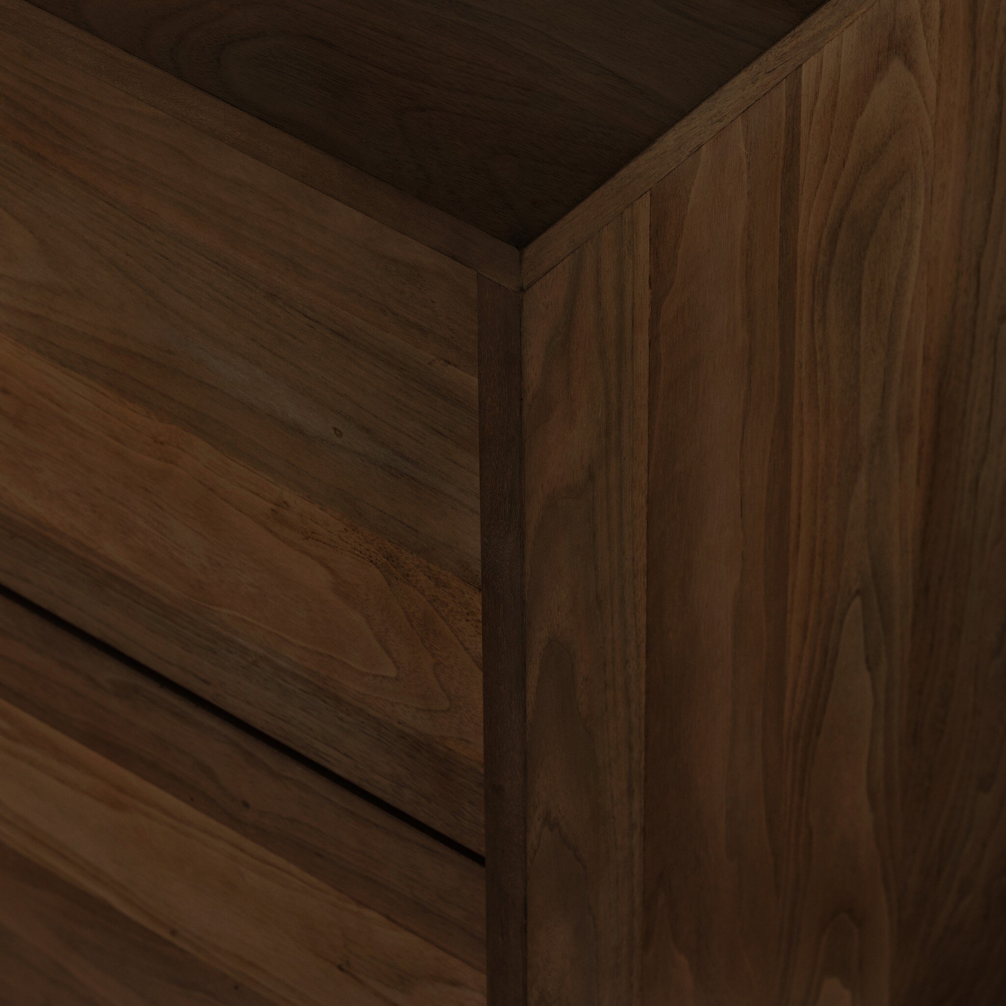 Bodie 4 Drawer Dresser - Dark Walnut - Image 8