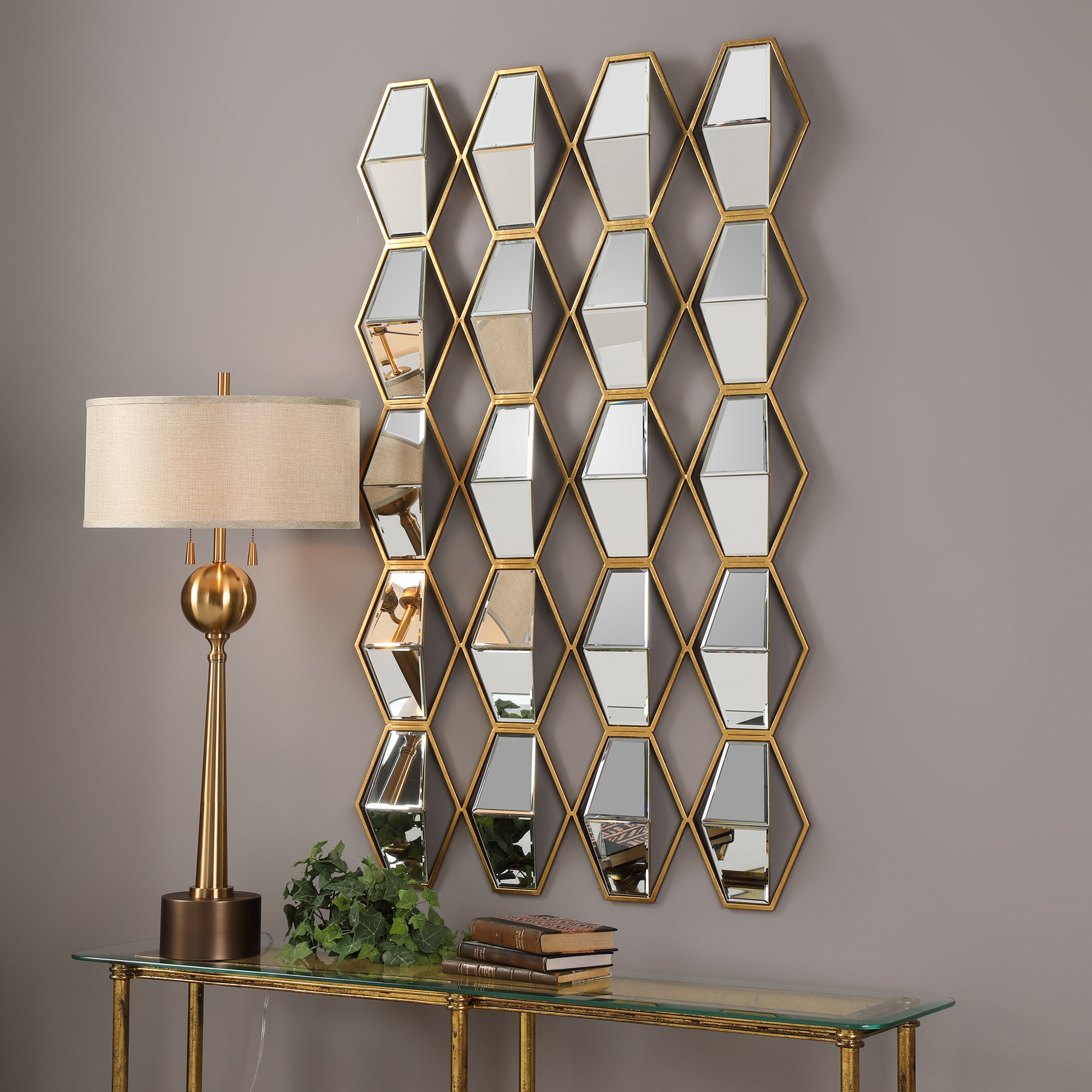 Jillian Mirrored Wall Art - Image 2