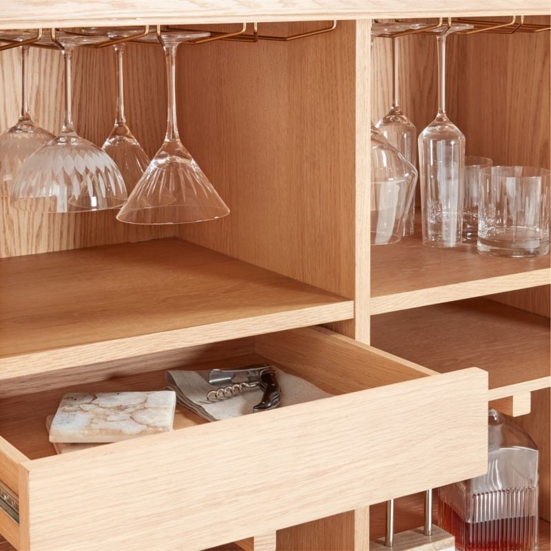 Franka Flip Top Bar Cabinet - Image 4