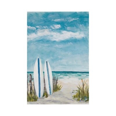 Cloudy Day In Paradise II by Julie Derice - Wrapped Canvas Gallery-Wrapped Canvas Giclée - Image 0