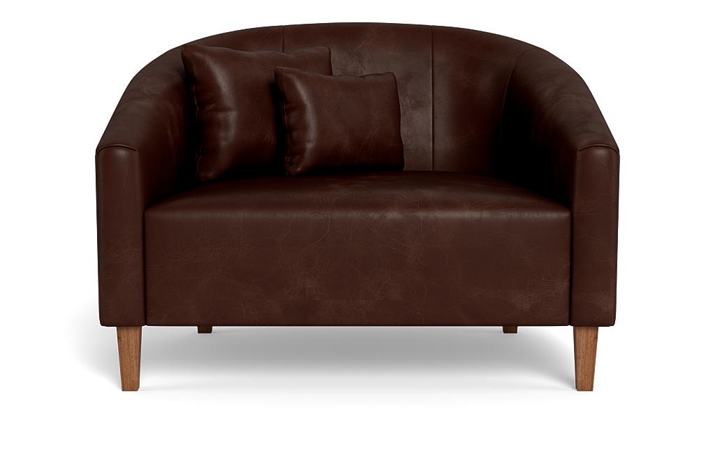 Tegan Leather Chair and a Half - Image 0