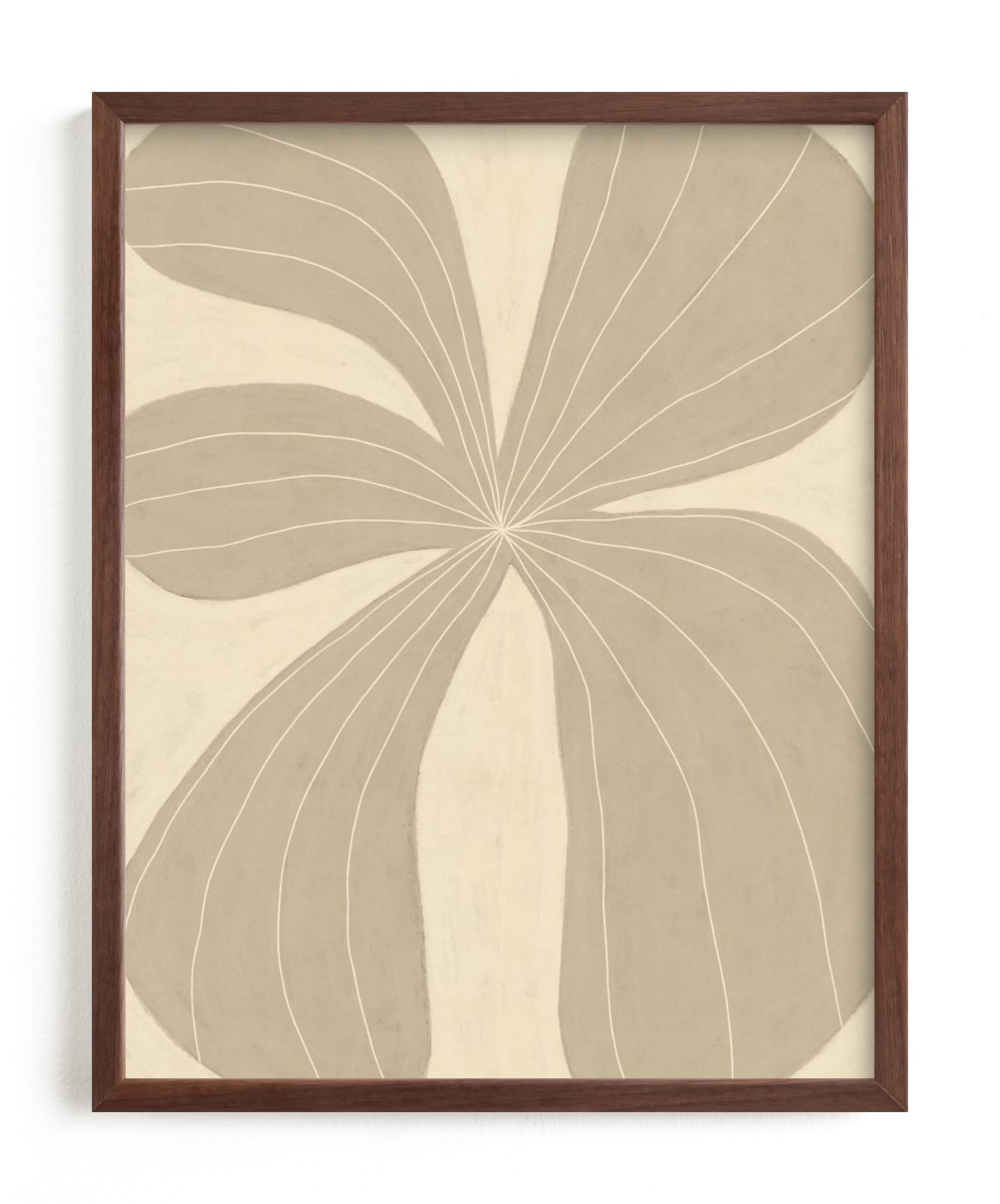 Beige Flower Limited Edition Fine Art Print 2 - Image 0