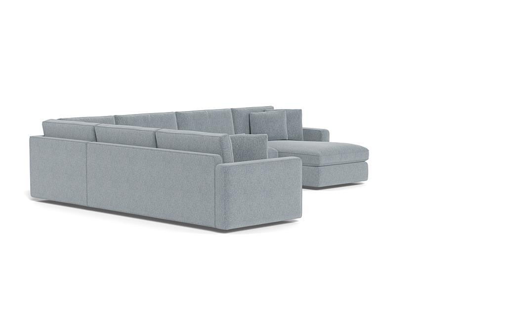 James 4-Piece 5-Seat Corner Chaise Sectional Right with Storage - Image 1