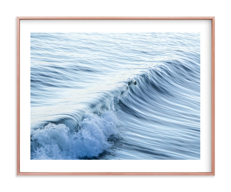 Cayucos Soft Waves Art Print - Image 0