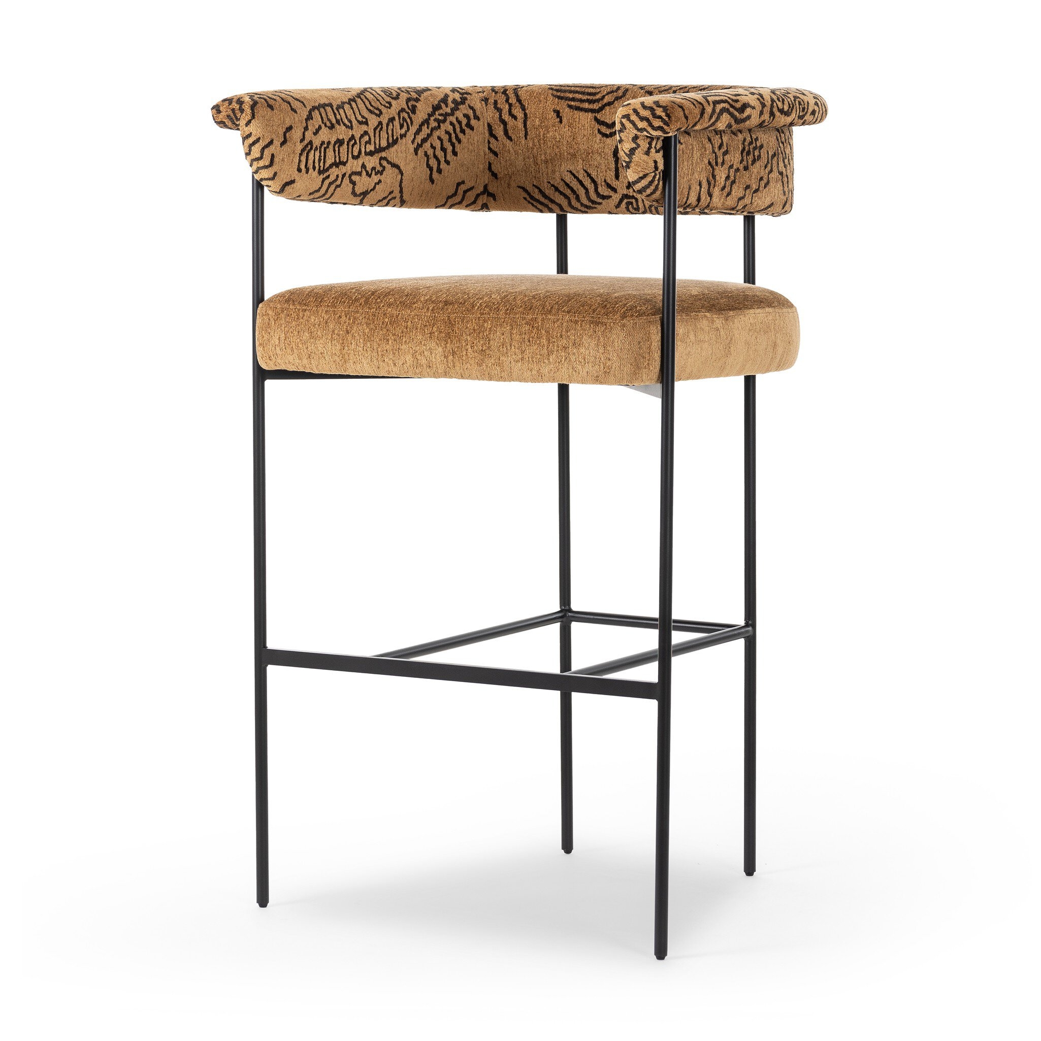Carrie Bar + Counter Stool - Dharma Ochre - Image 1