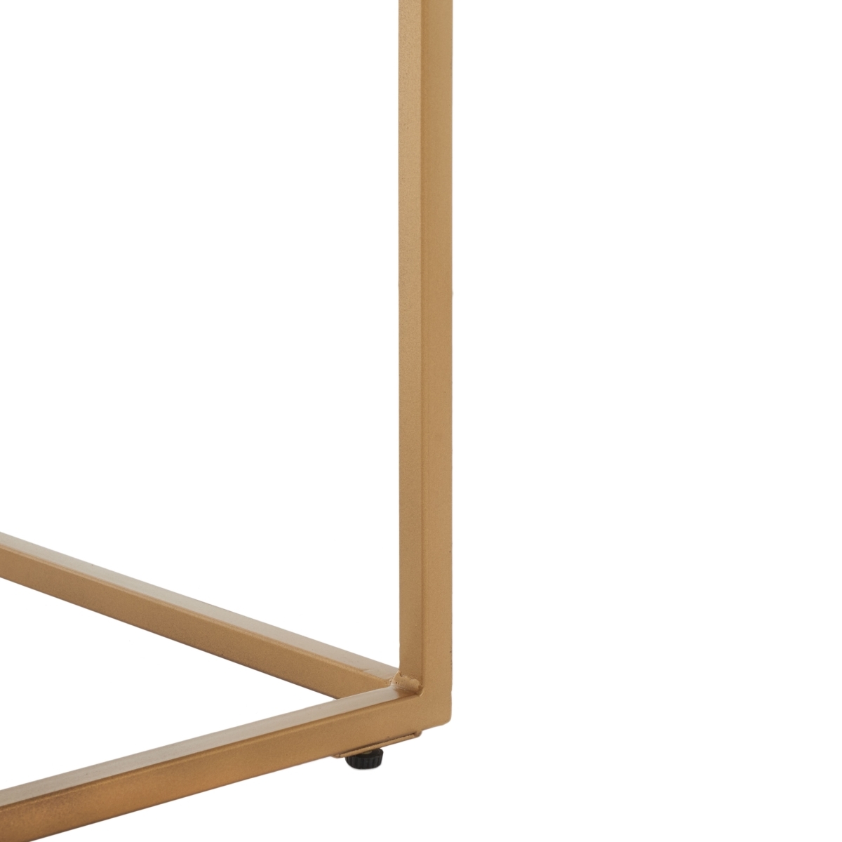 Akari Marble Console Table - Brown / White - Safavieh - Image 3