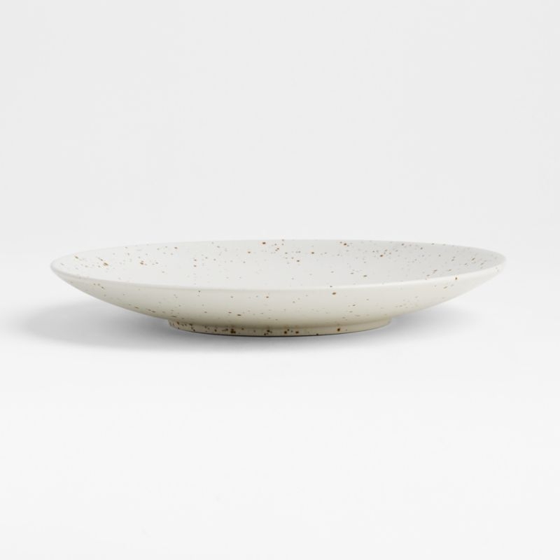 Craft Speckled White Coupe Dinner Plates, Set of 8 - Image 3