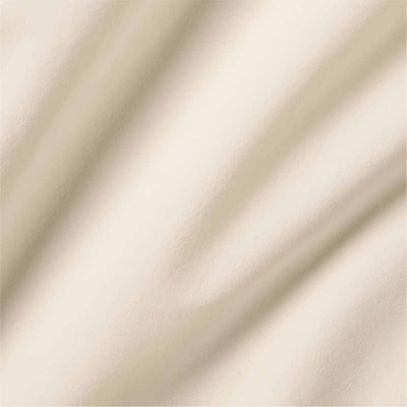 Favorite Washed Organic Cotton Undyed King Bed Sheet Set - Image 2