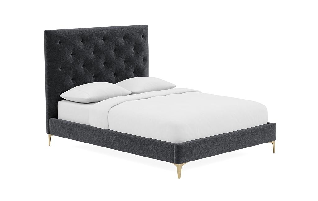Lowen Upholstered Bed with Tufting Option - Image 1