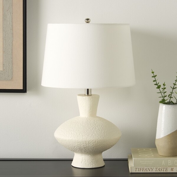Jola 23 Inch Table Lamp - Off White - Image 3