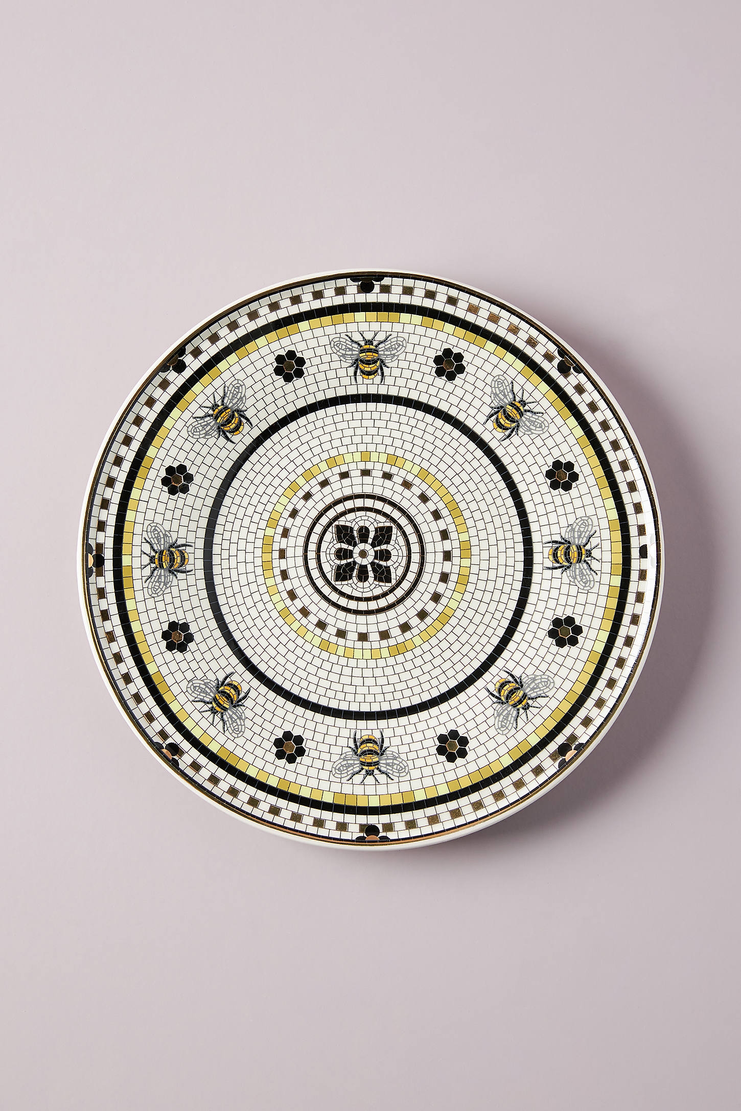 The Bistro Tile Stoneware Dessert Plate: Garden Edition - Image 0