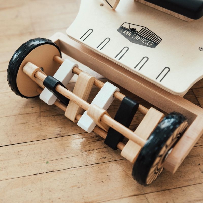 Wonder & Wise by Asweets Wooden Kids Toy Lawn Mower - Image 9