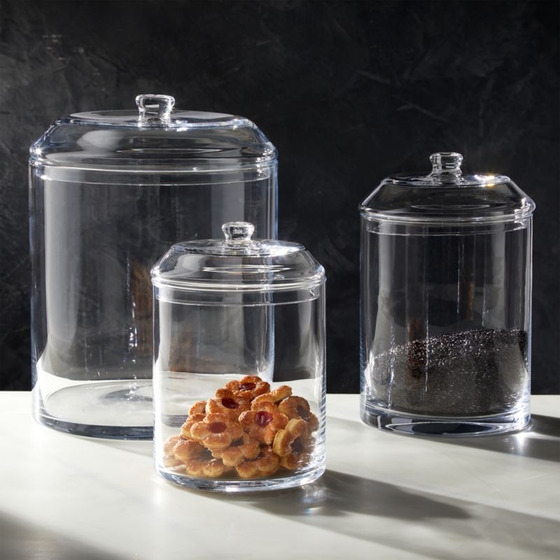 Snack Extra-Large Glass Canister by Jennifer Fisher - Image 2