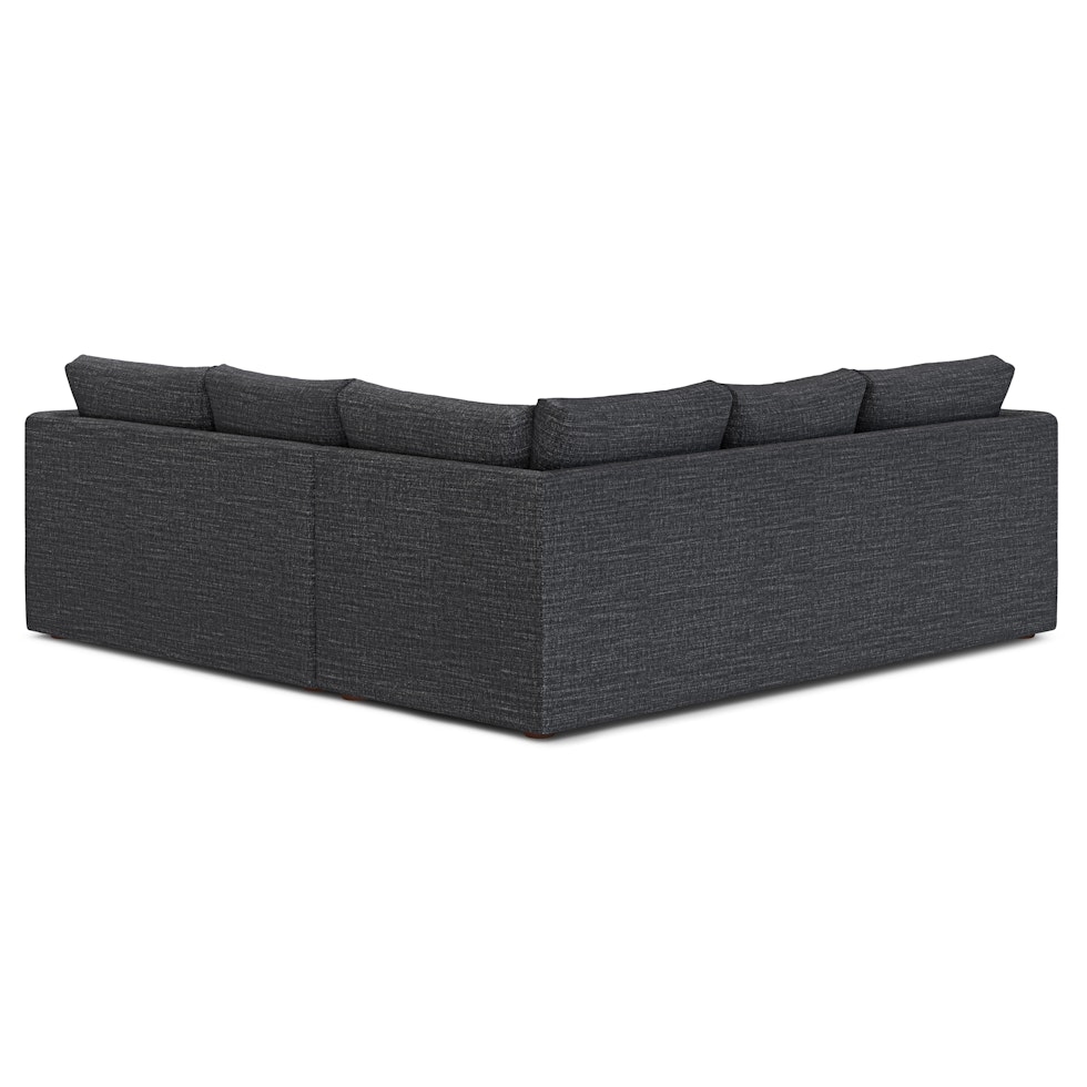 Marina 92" Corner Sectional - Napa Charcoal - Image 2