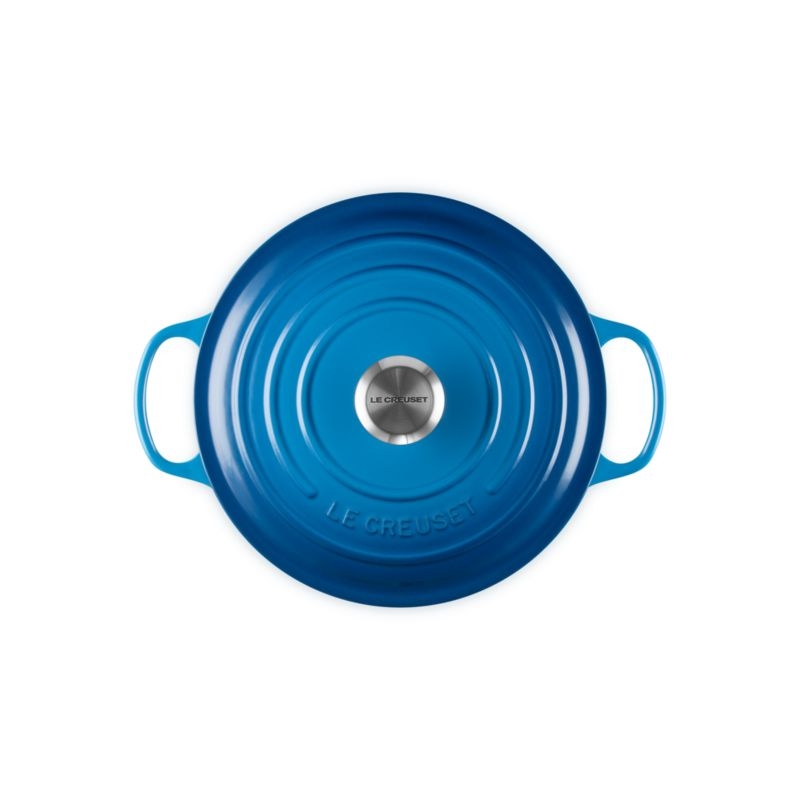 Le Creuset ® Signature 6.5-Qt. Marseille Enameled Cast Iron Deep Round Oven - Image 2