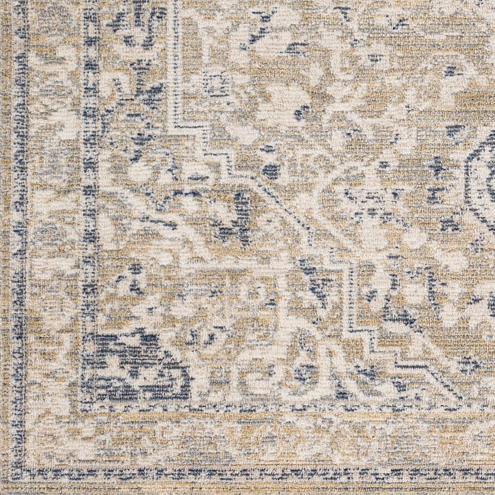 Amore Beige Indoor 7'10" x 7'10" Machine Woven Rug - Image 4