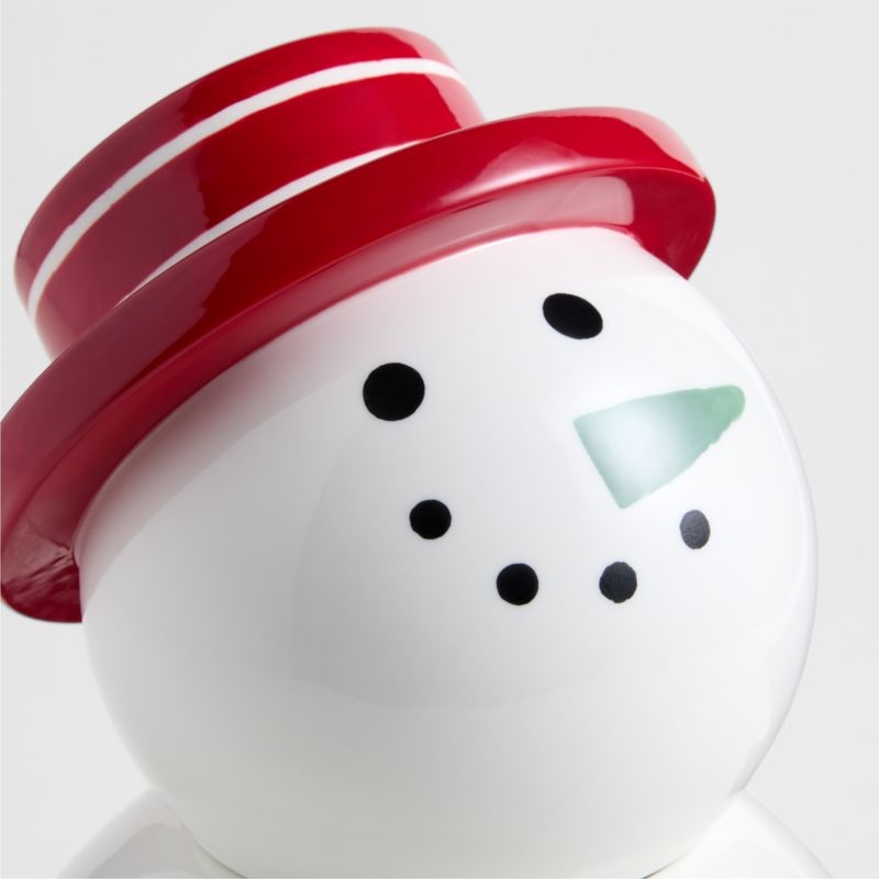 Joan Anderson Snowman Cookie Jar - Image 2
