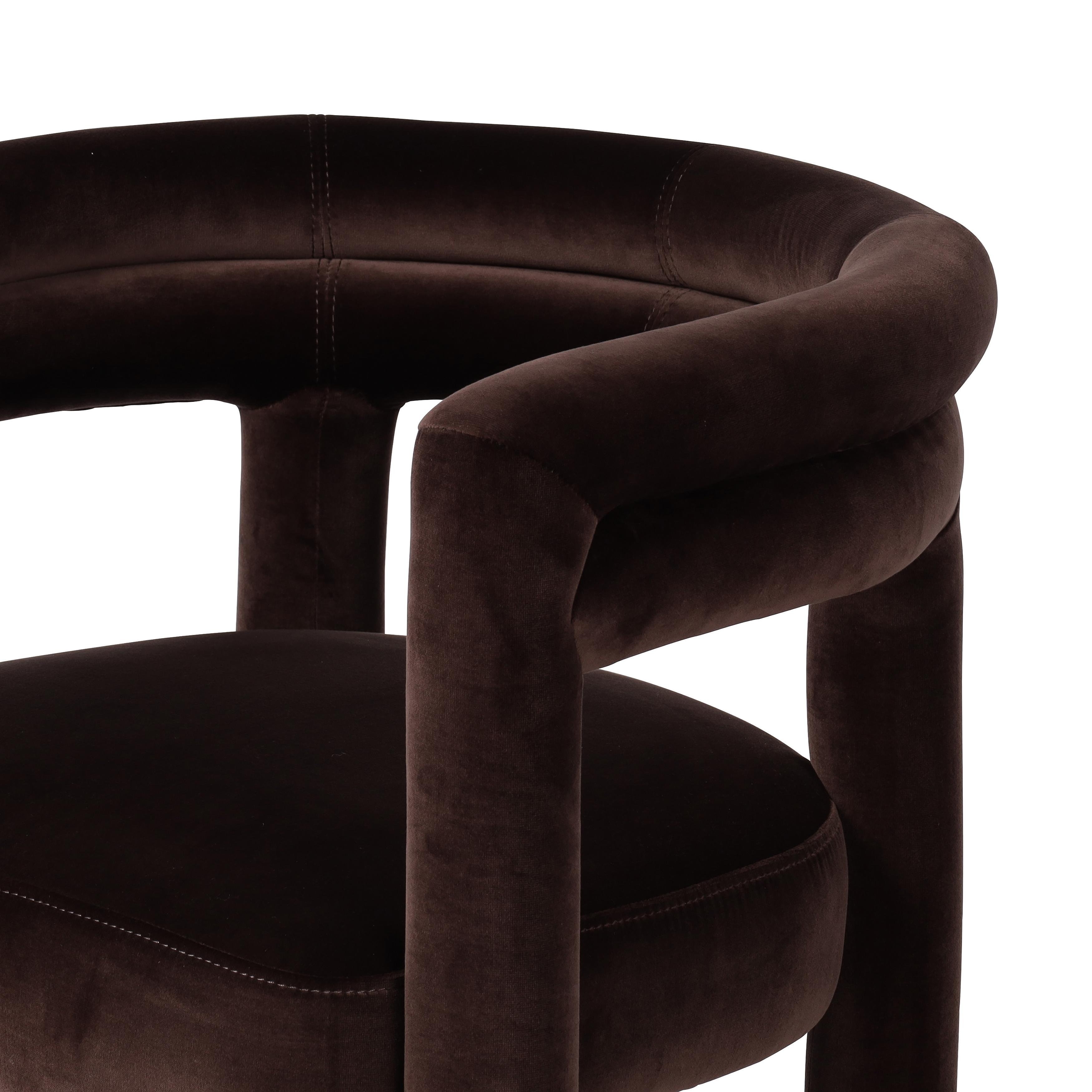 Tacova Dining Chair-Surrey Cocoa - Image 6