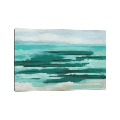 Mint Surf I by June Erica Vess - Wrapped Canvas Painting Print - Image 0