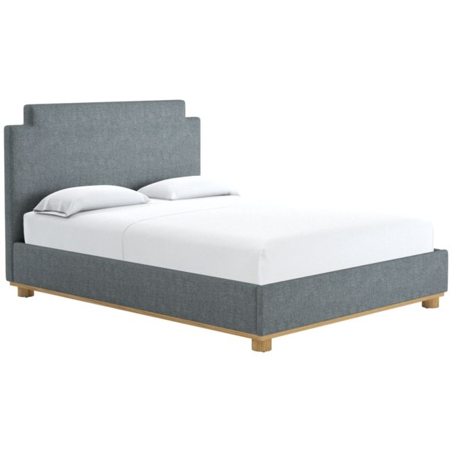Plaza Queen Bed Nomad Charcoal - Image 0