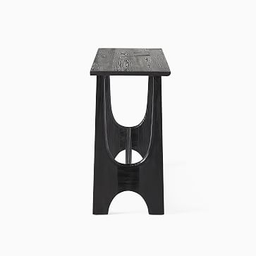 Tanner Solid Wood Collection Black Console Table - Image 3