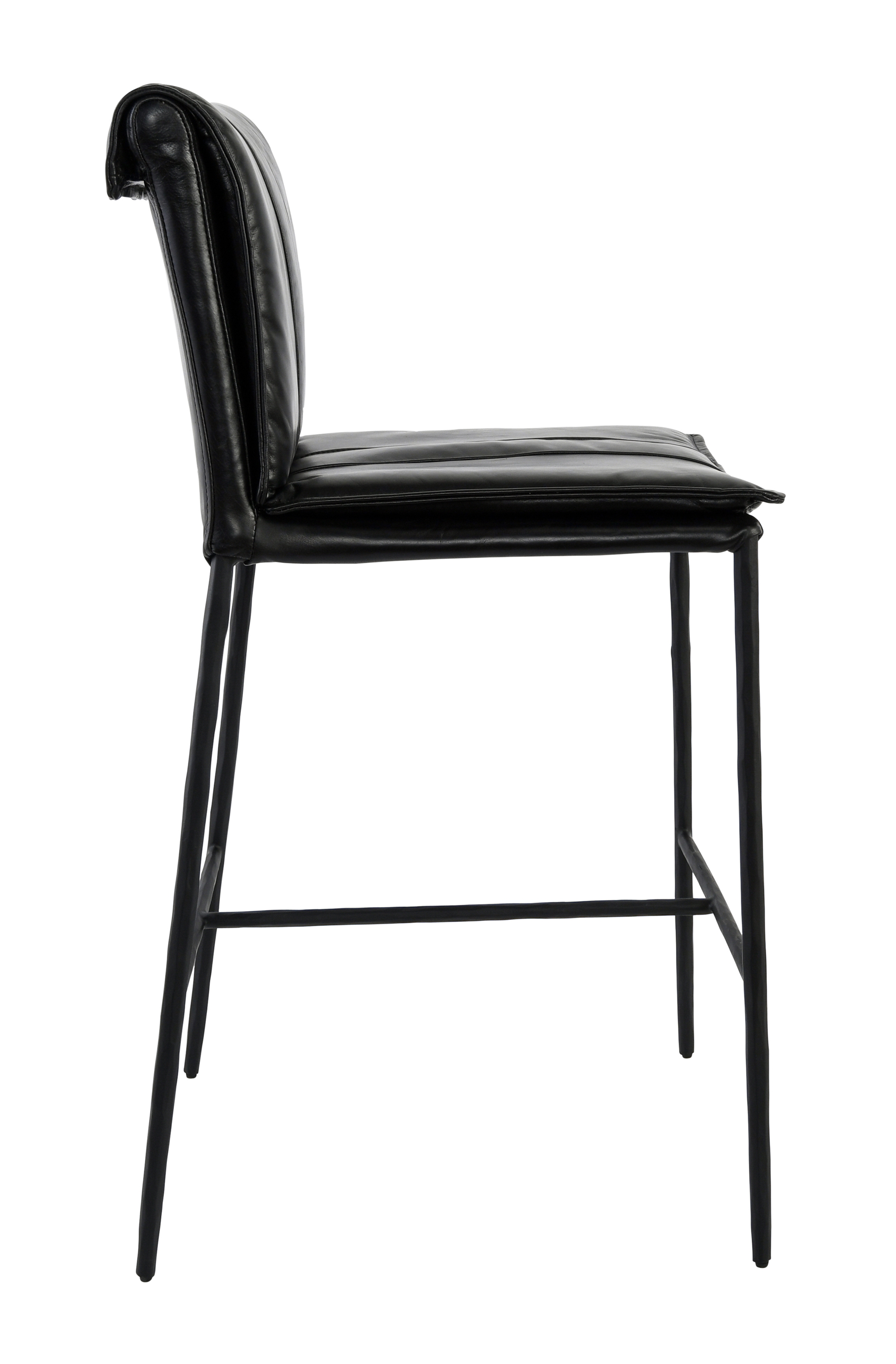 Mayer 26" Counter Stool Jet Black - Image 2