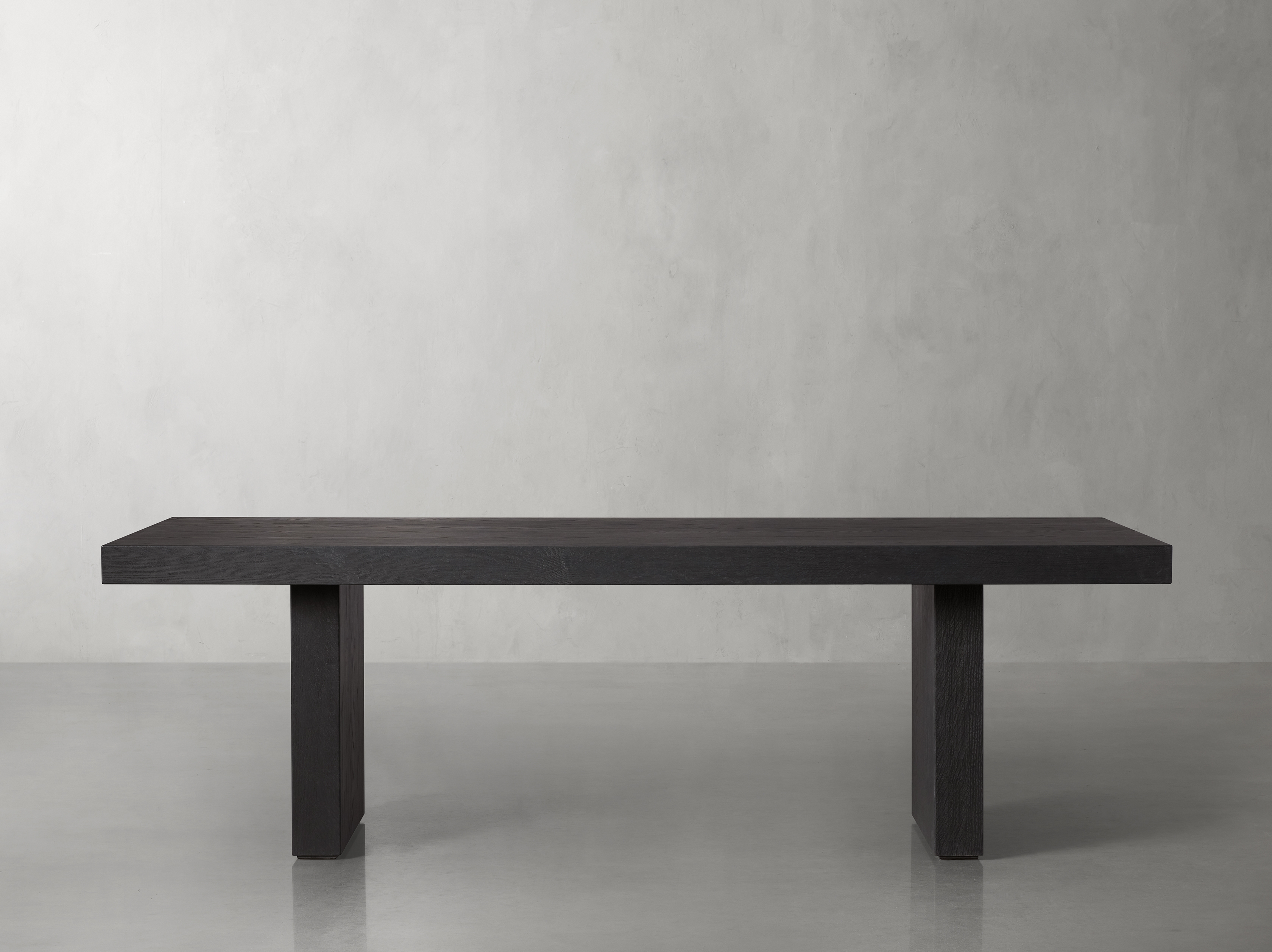Calvin Dining Table in Wood 96" Black  Ebony  - Image 0