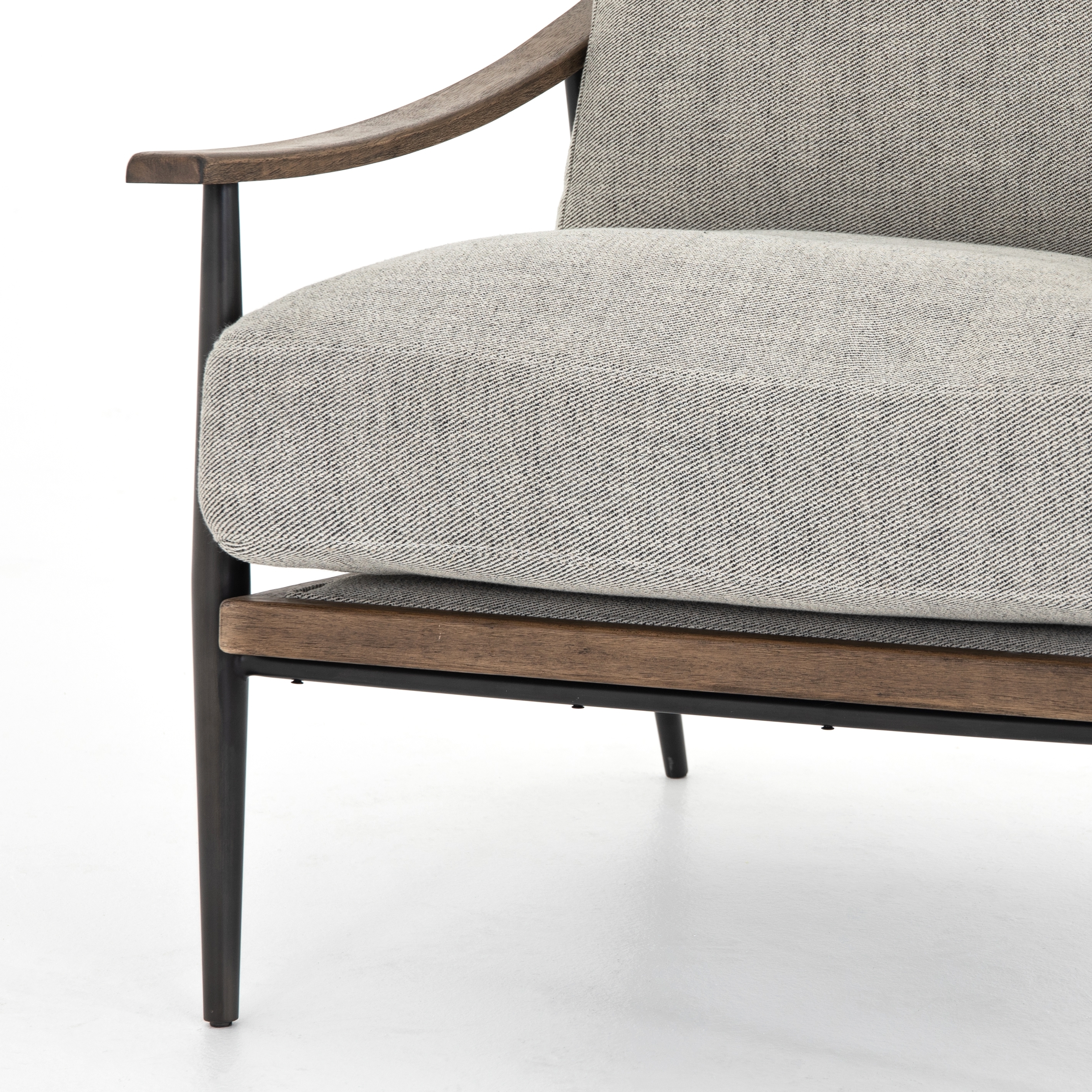 Kennedy Chair-Gabardine Grey - Image 11