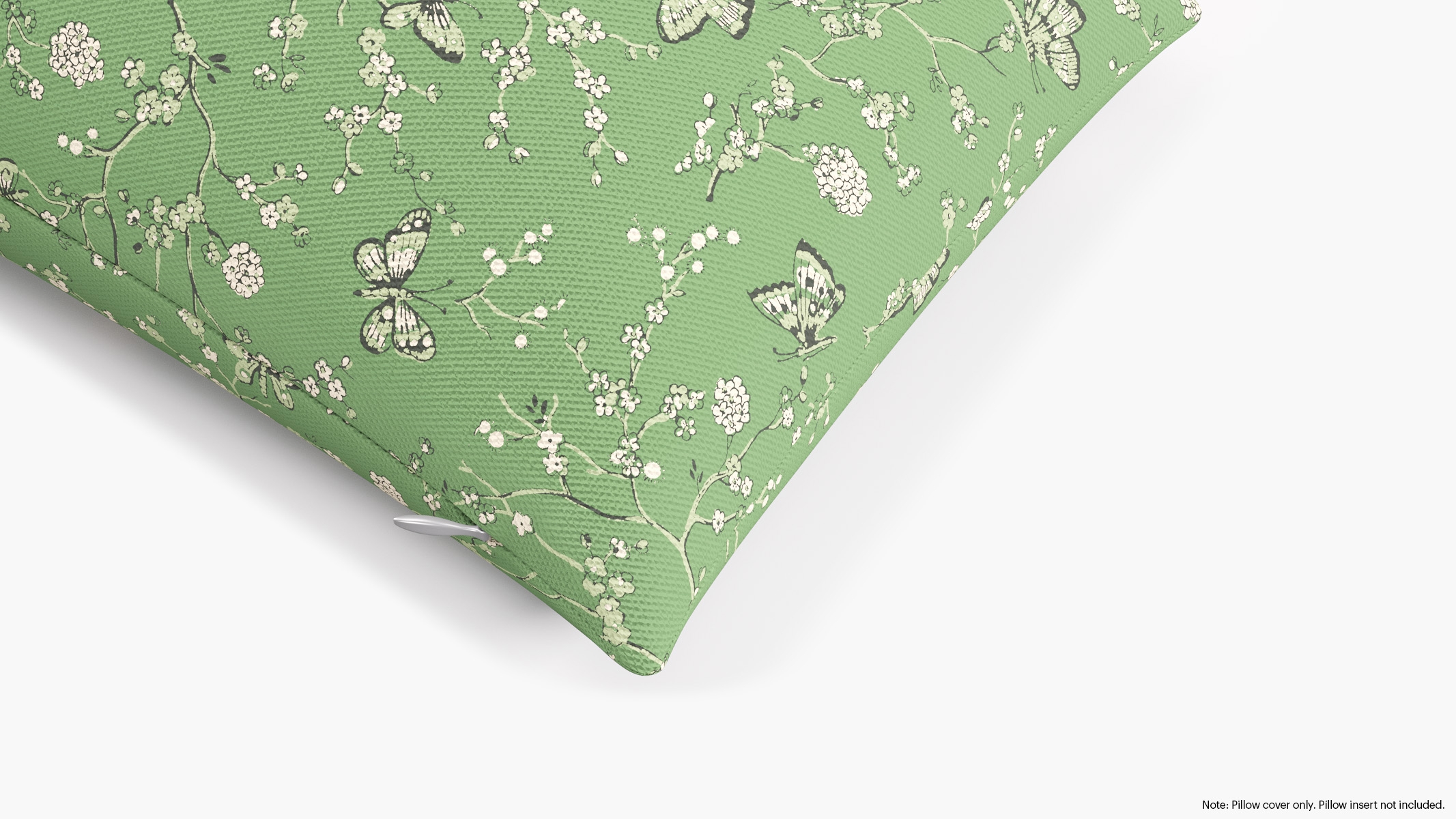 Throw Pillow Cover 14" x 30", Kelly Mariposa, 14" x 30" - Image 1