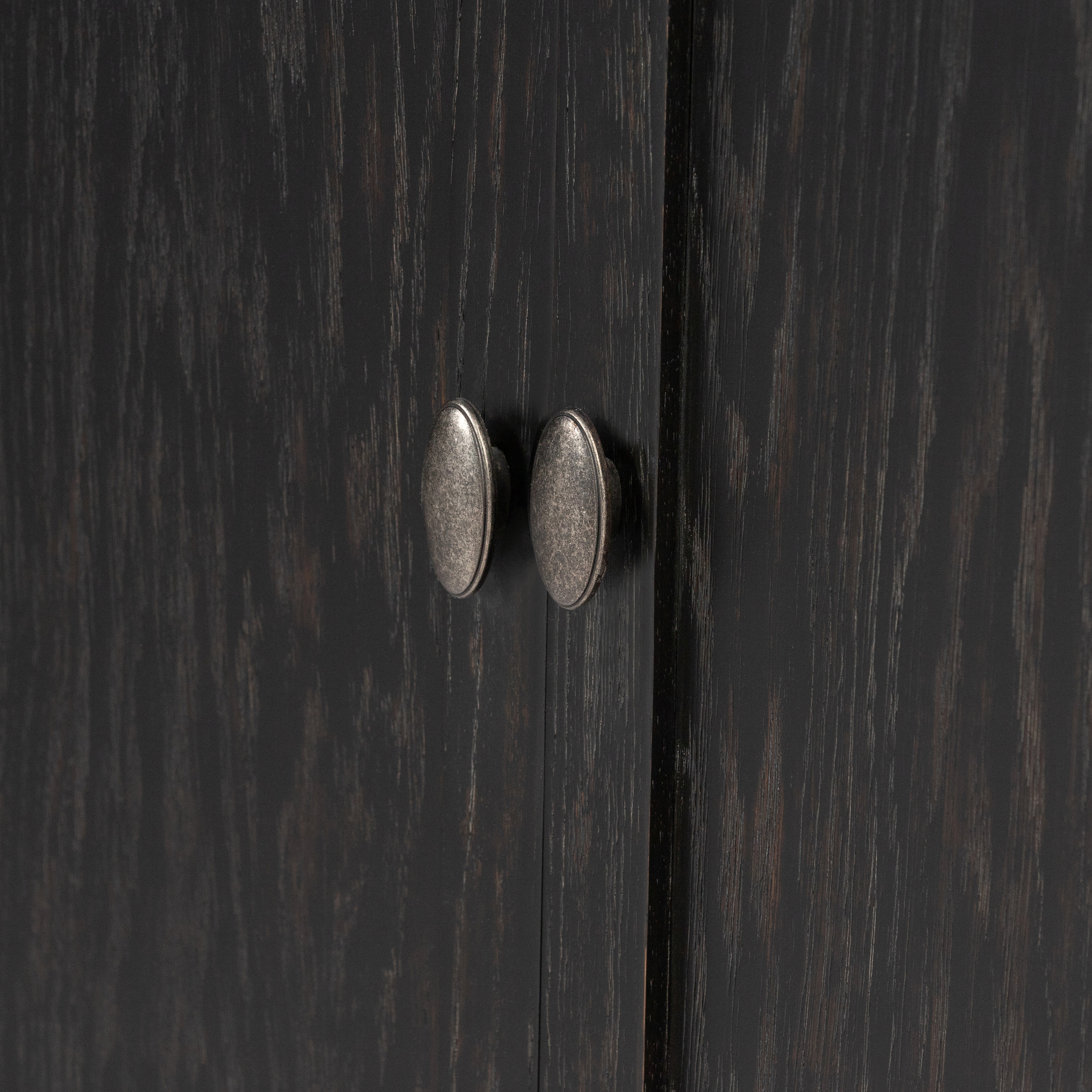 Toulouse Cabinet-Distressed Black Oak - Image 8