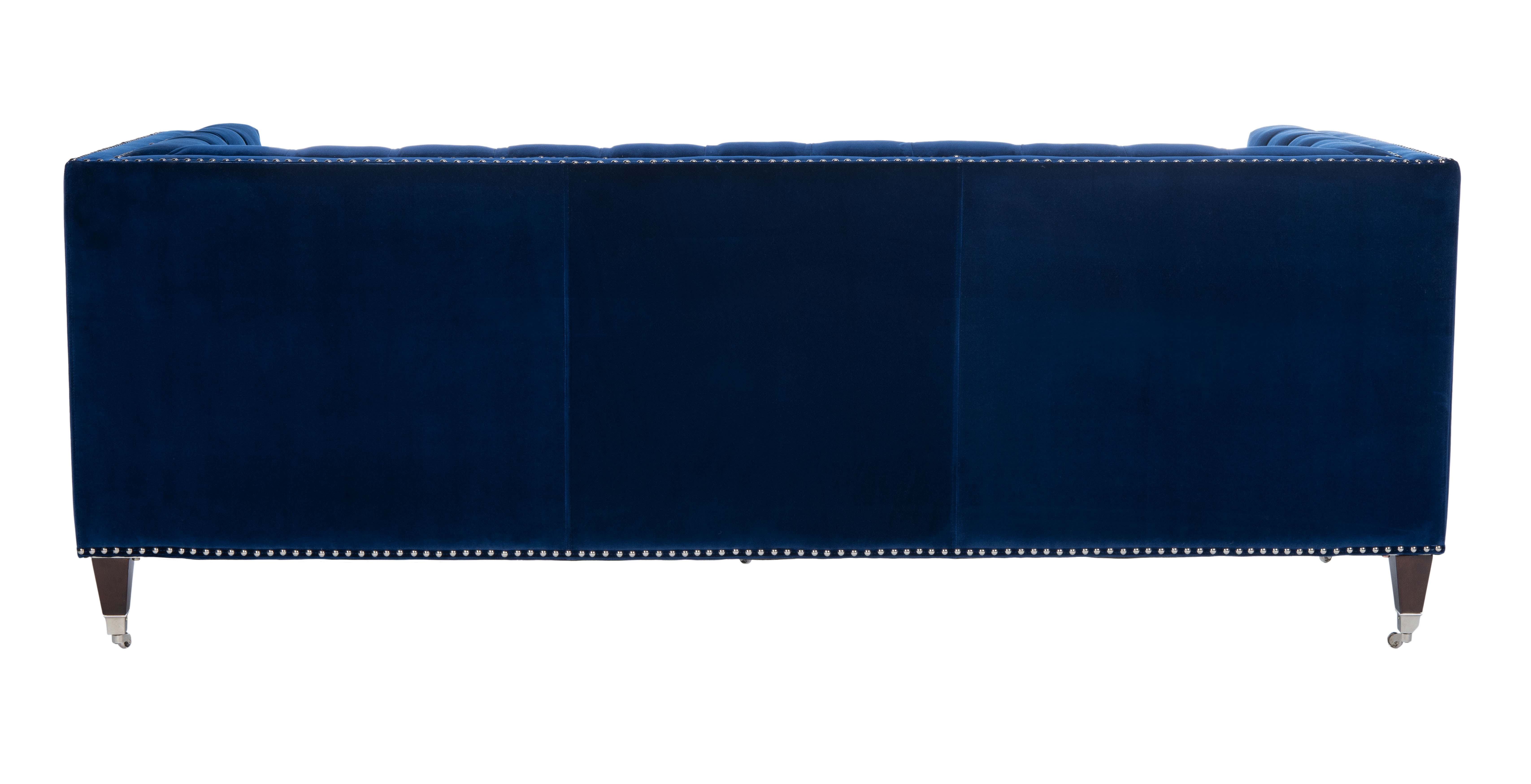 Miller Tufted Velvet Sofa - Navy Blue - Safavieh - Image 4