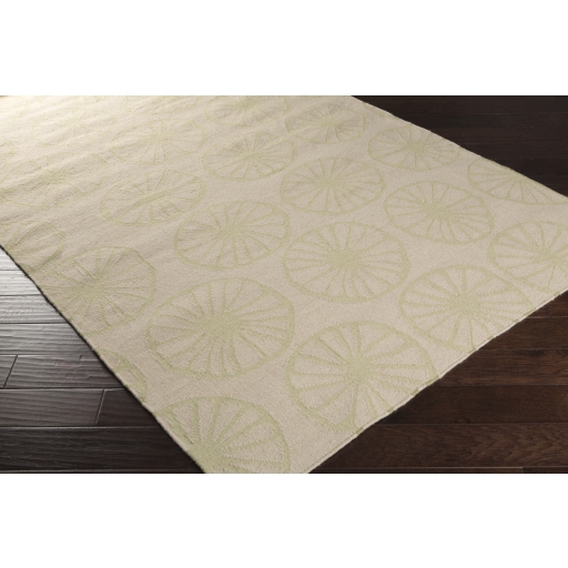 Yacht Club Beige Indoor 2' x 3' Handmade Rug - Image 1