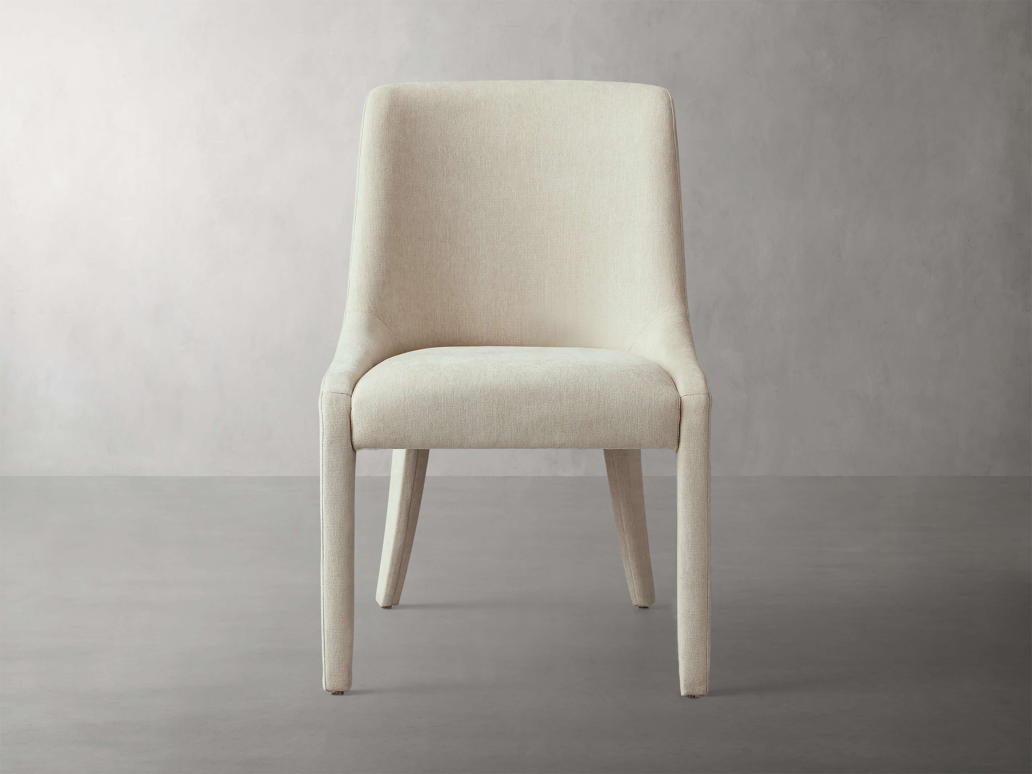 Burns Dining Chair in Upholstered Natural  Beacon Cashmere - Image 0