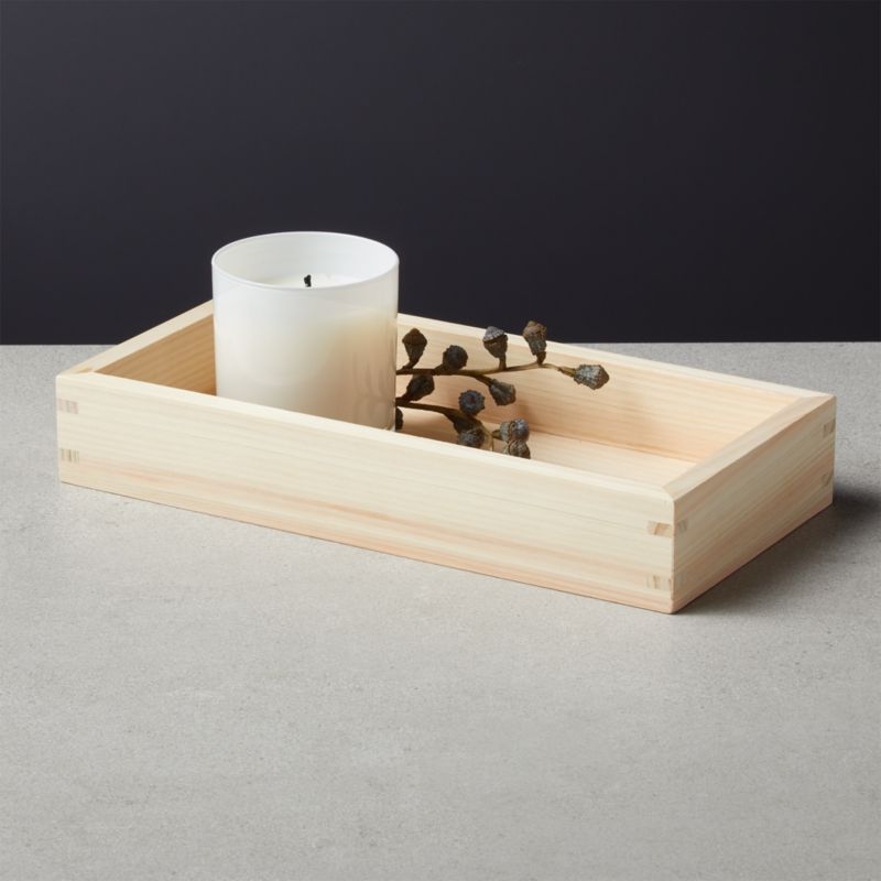 Hinoki Wood Large Stacking Box - Image 4
