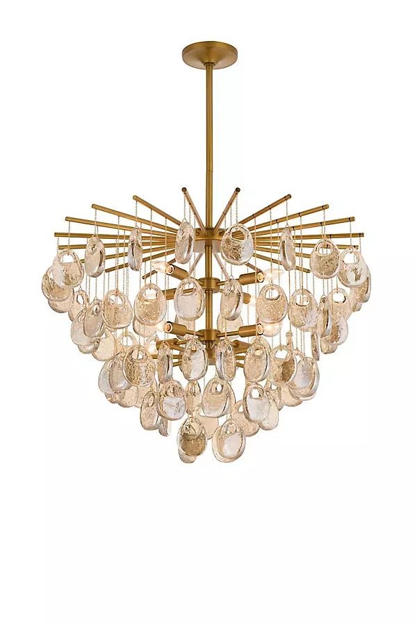 Jacqueline Glass Chandelier - Image 0