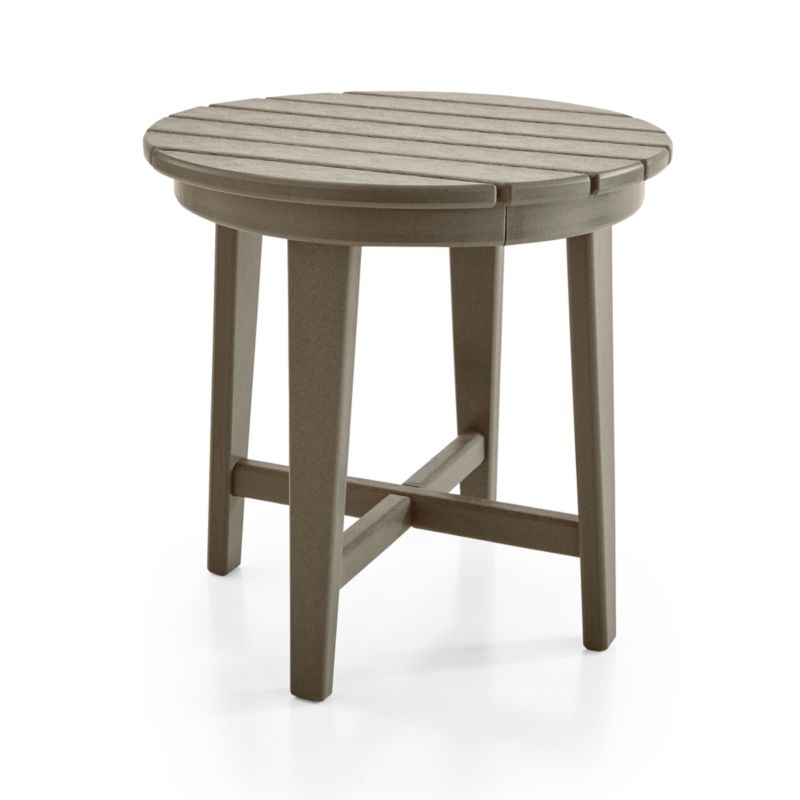 Vista II Slate Grey Adirondack Side Table - Image 1