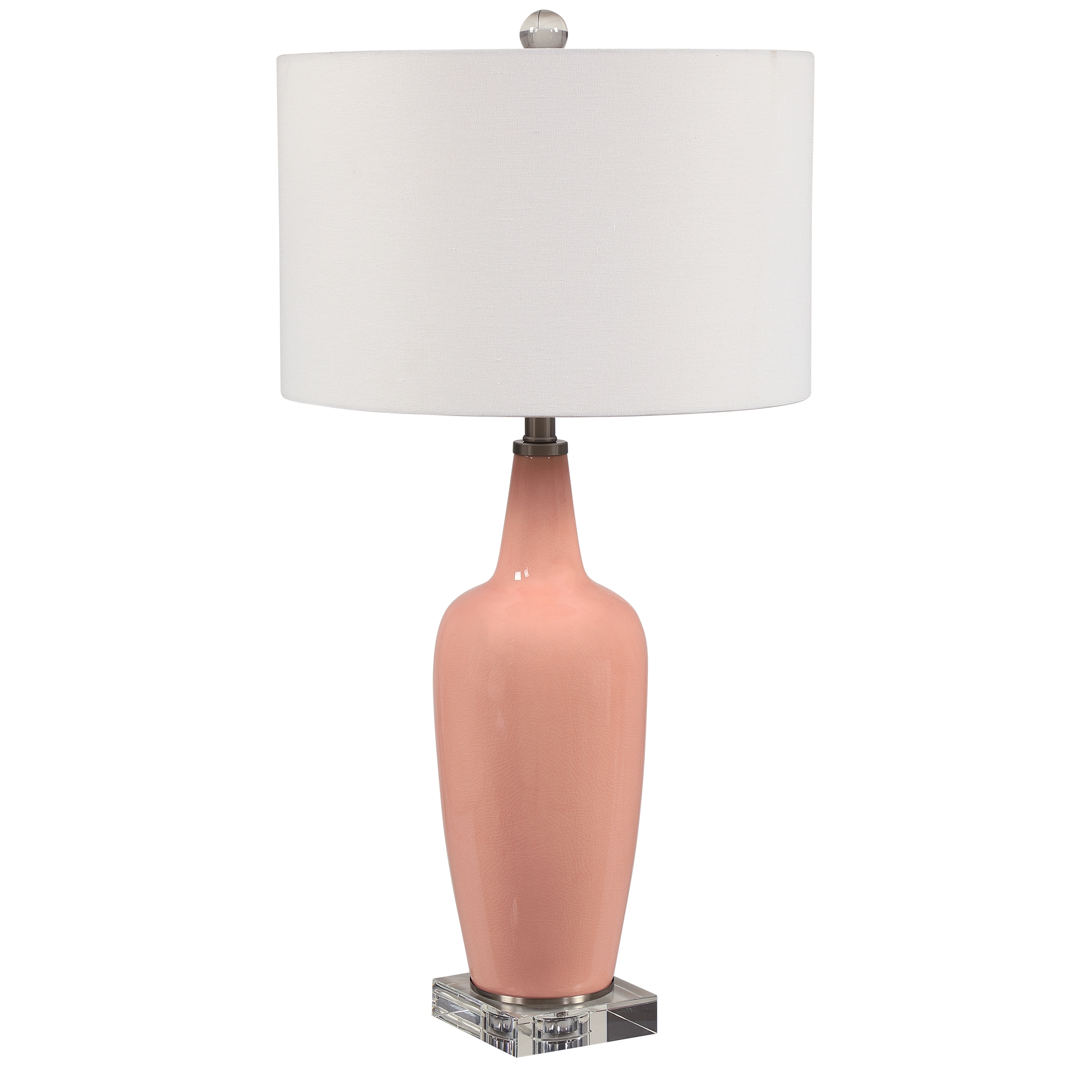 Anastasia Light Pink Table Lamp - Image 2