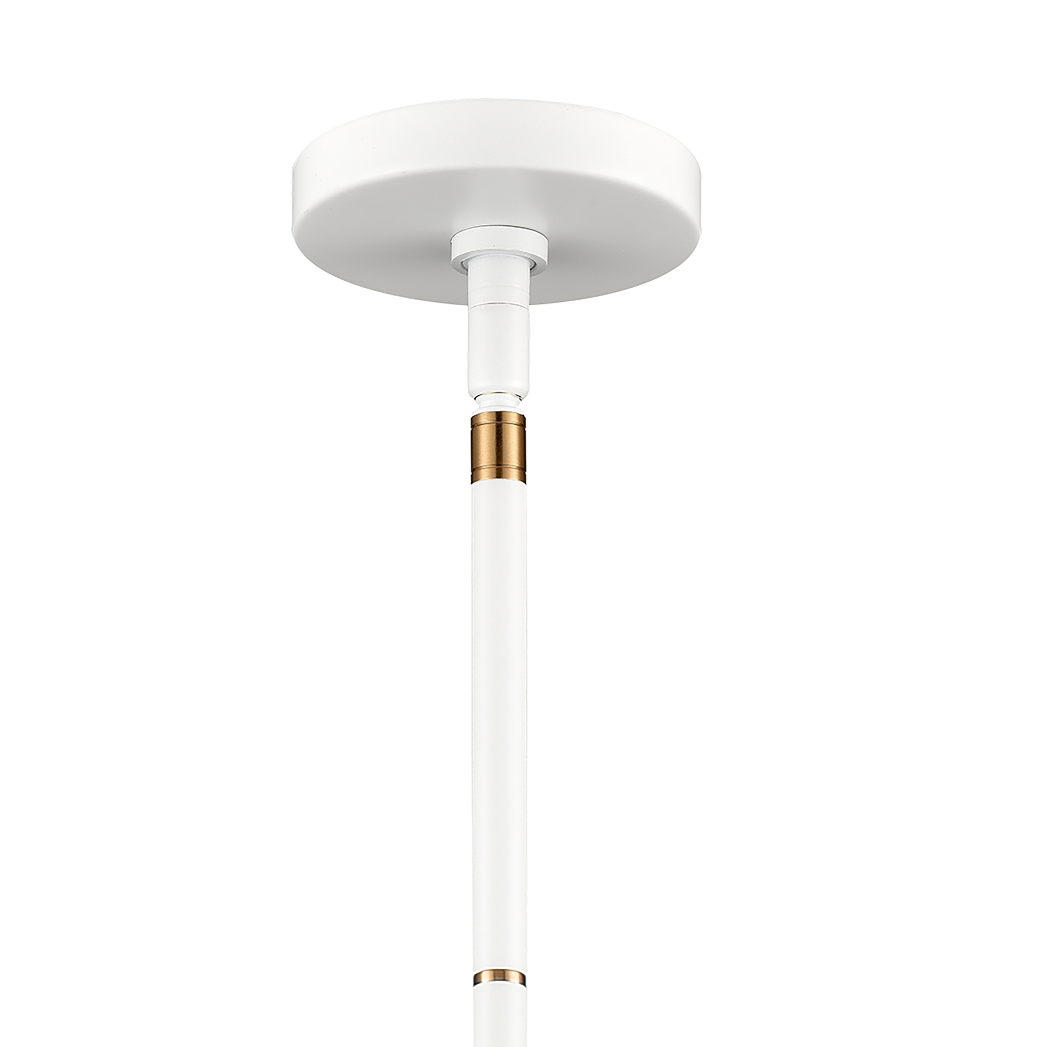 Boudreaux 32'' Wide 18-Light Chandelier - Matte White - Image 4