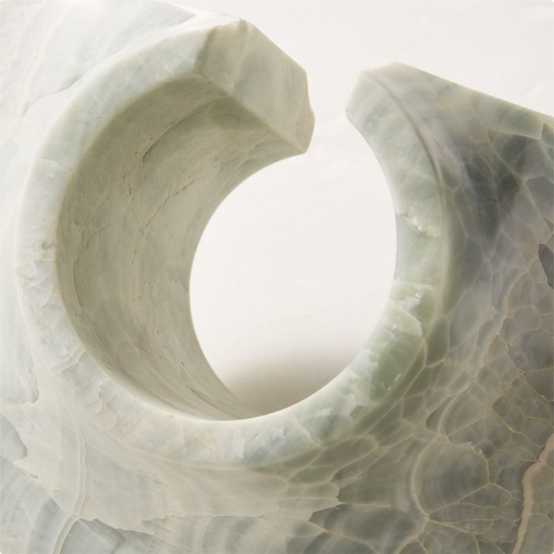 Anka Blue Onyx Sculptural Object - Image 1