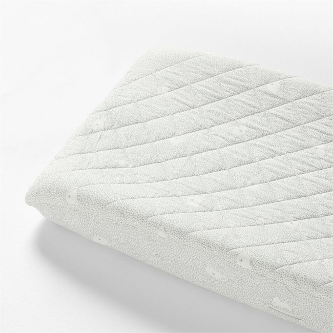 Stay Cool Bear Hug Organic Cotton Baby Changing Pad Cover - Image 0