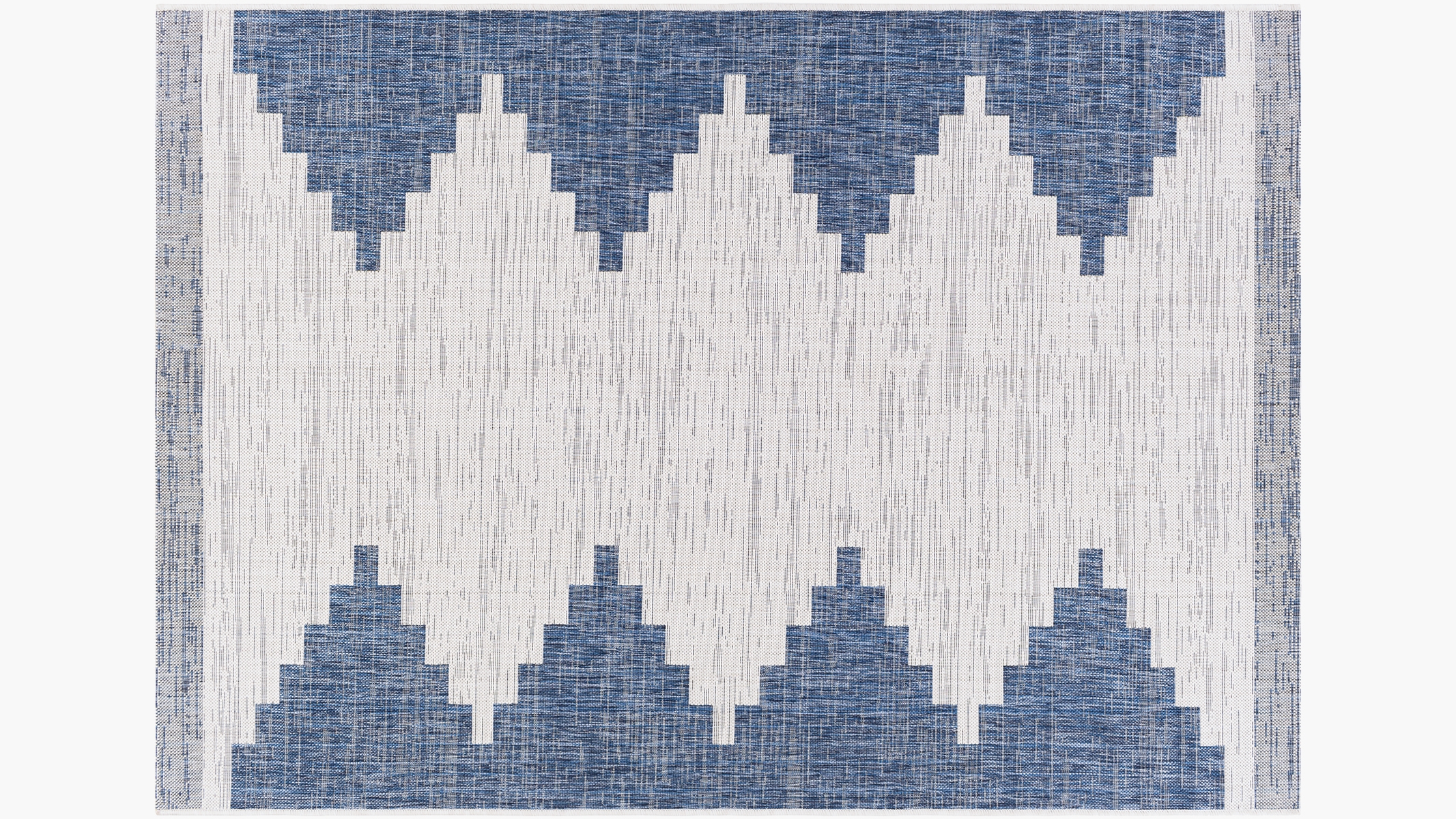 Costa Outdoor Rug, Blue Costa, 2'7" x 10' - Image 0