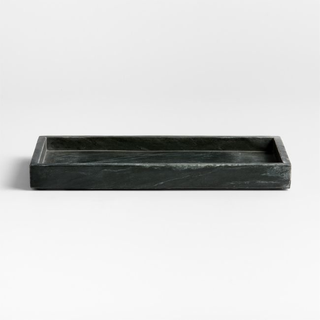 Bleecker Black Marble Vanity Tray - Image 0