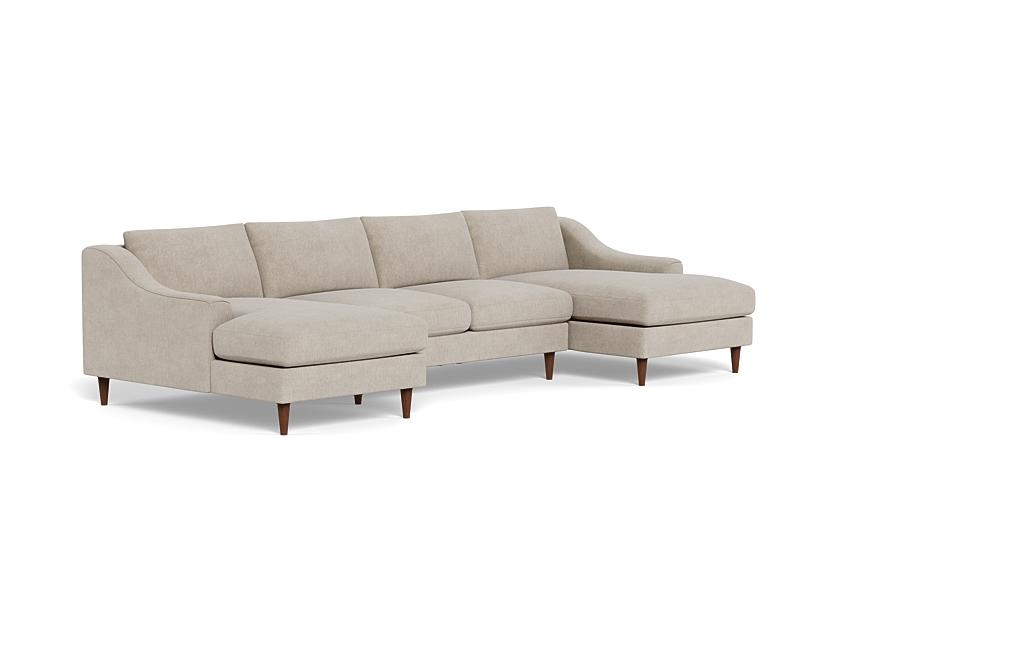 Saylor Slope Arm 3-Piece U-Sectional - Image 1