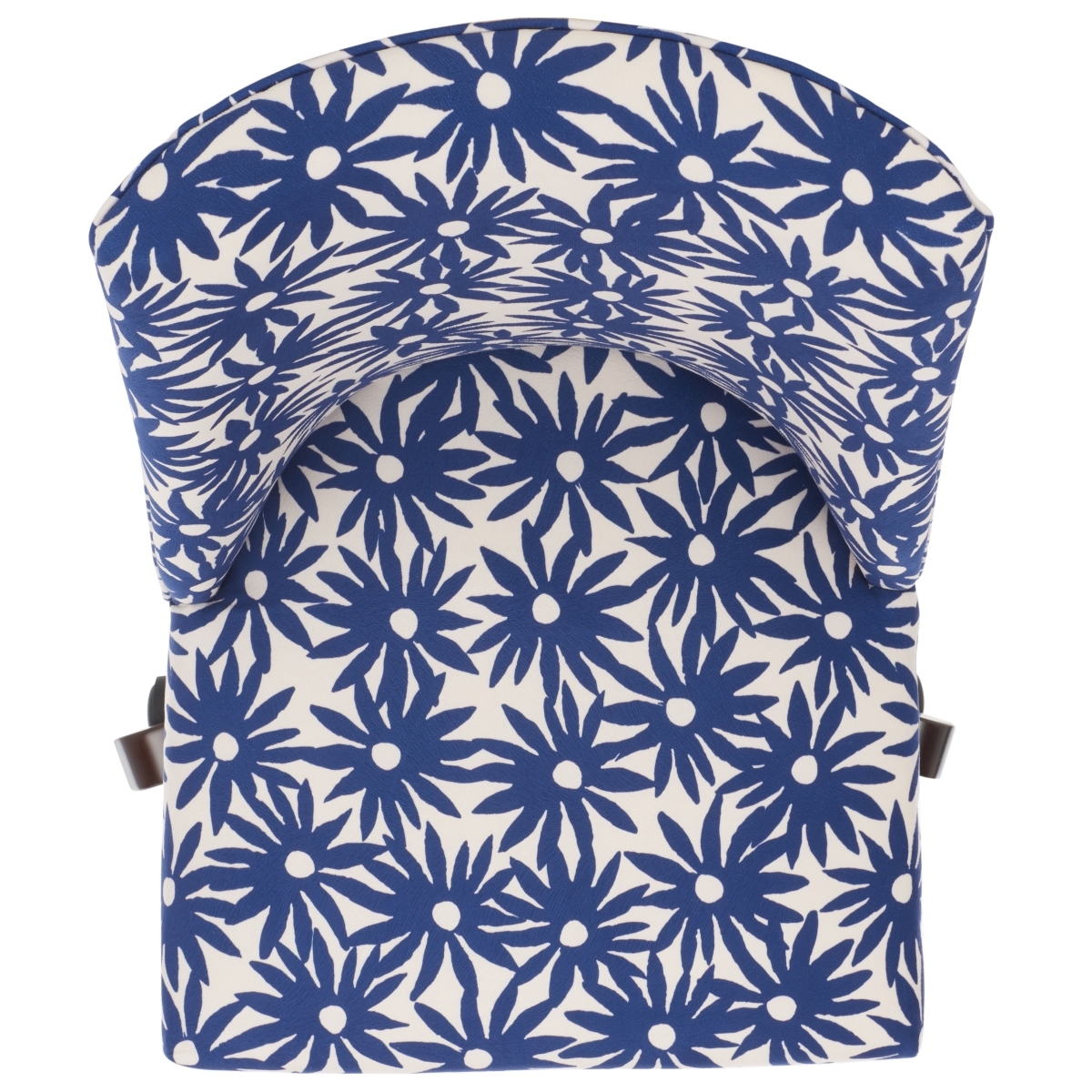 Scarlet Desk Chair - Navy / Flower - Safavieh - Image 5