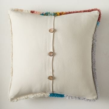 Fieldscape Pillow Cover, 20"x20", Light Mauve - Image 3