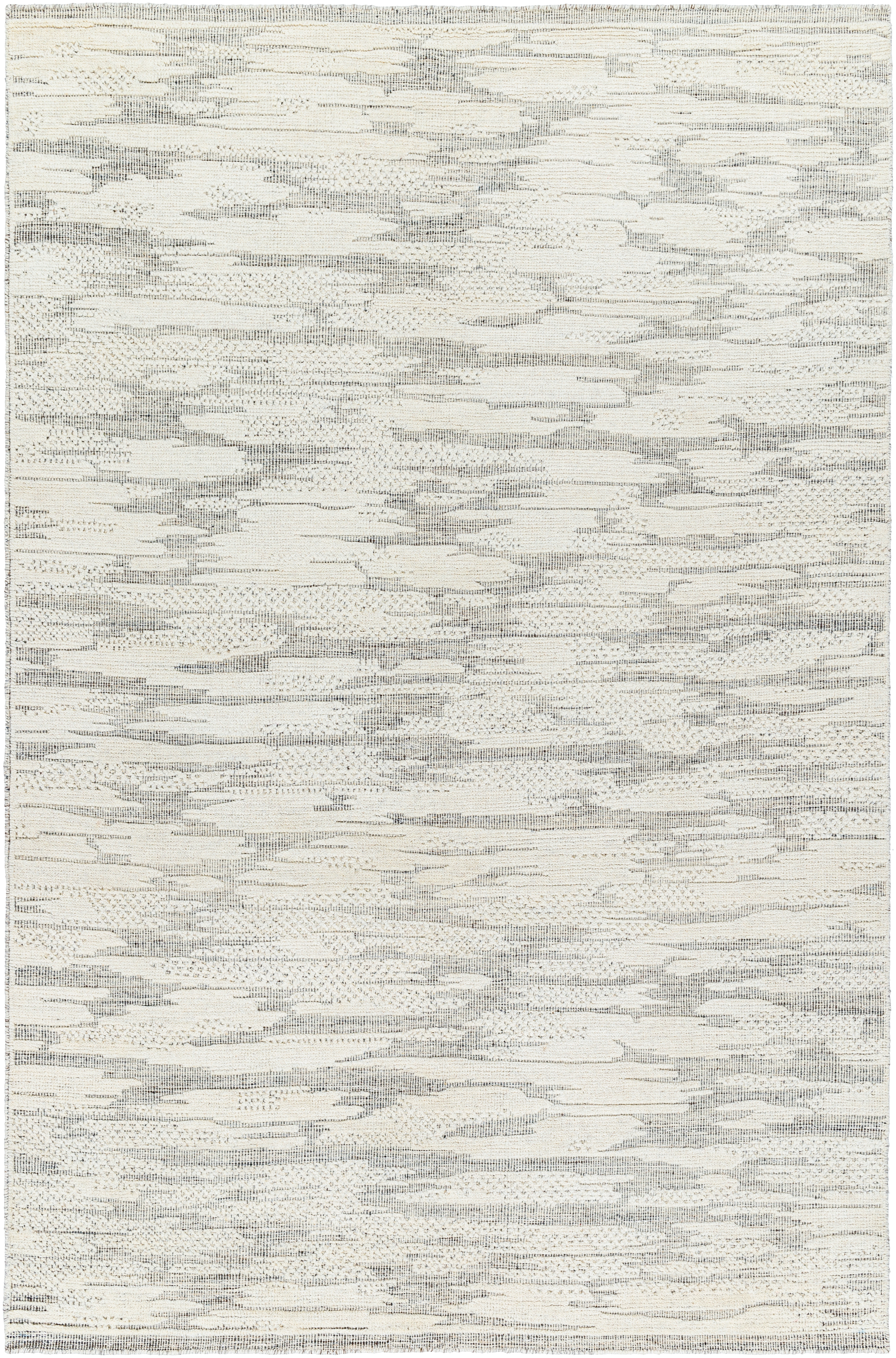 Tunus Beige Indoor 4' x 6' Handmade Rug - Image 0