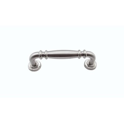 Traditional 3" Centers Matte Black Cabinet Pull - Image 0